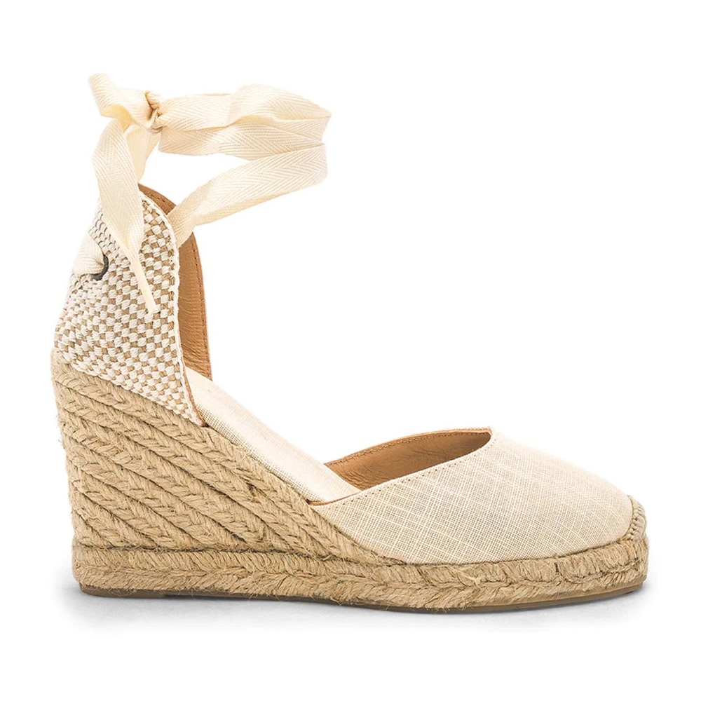 SOLUDOS - Wedge Lace-Up Espadrille Sandals
